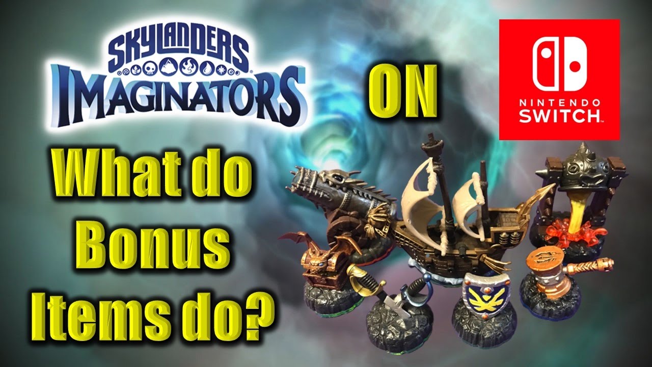Skylanders Imaginators on Nintendo Switch - What do Bonus Items Do?