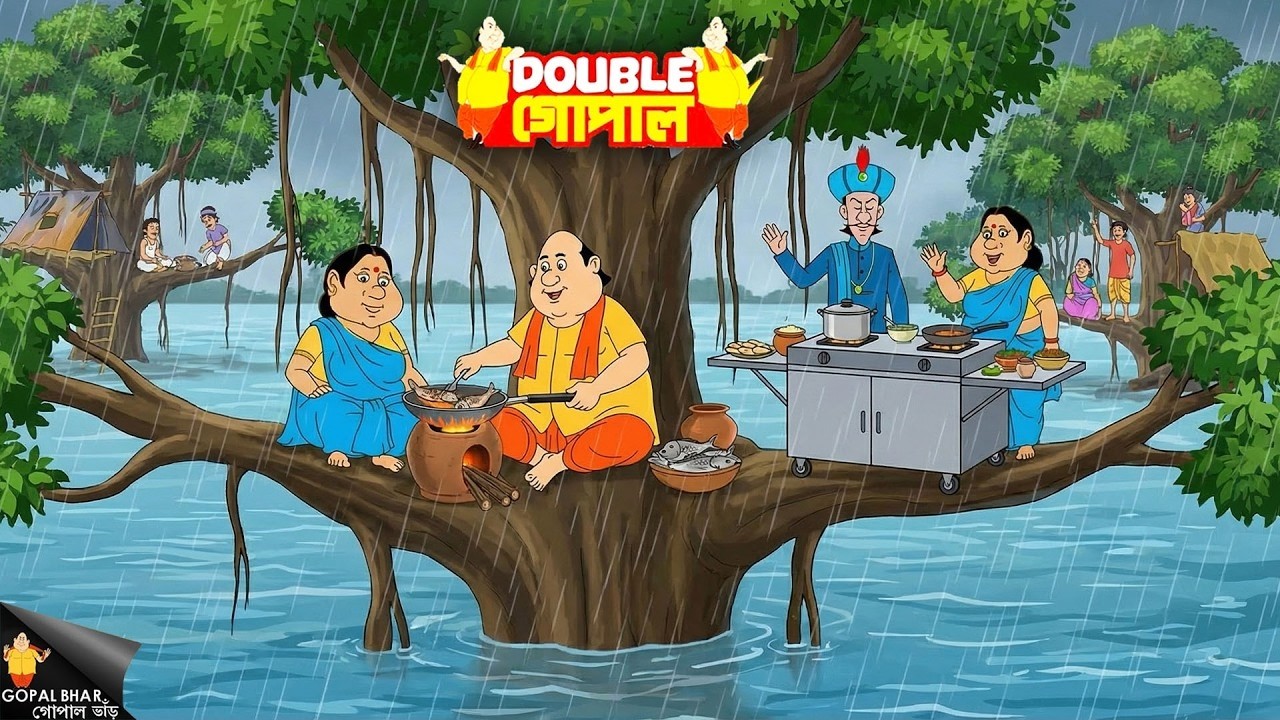 গোপাল দাদা আর রাজার রেস্তোরাঁটি গাছের উপরে খোলা! | Gopal Bhar | গোপাল ভর | New Episode 2026
