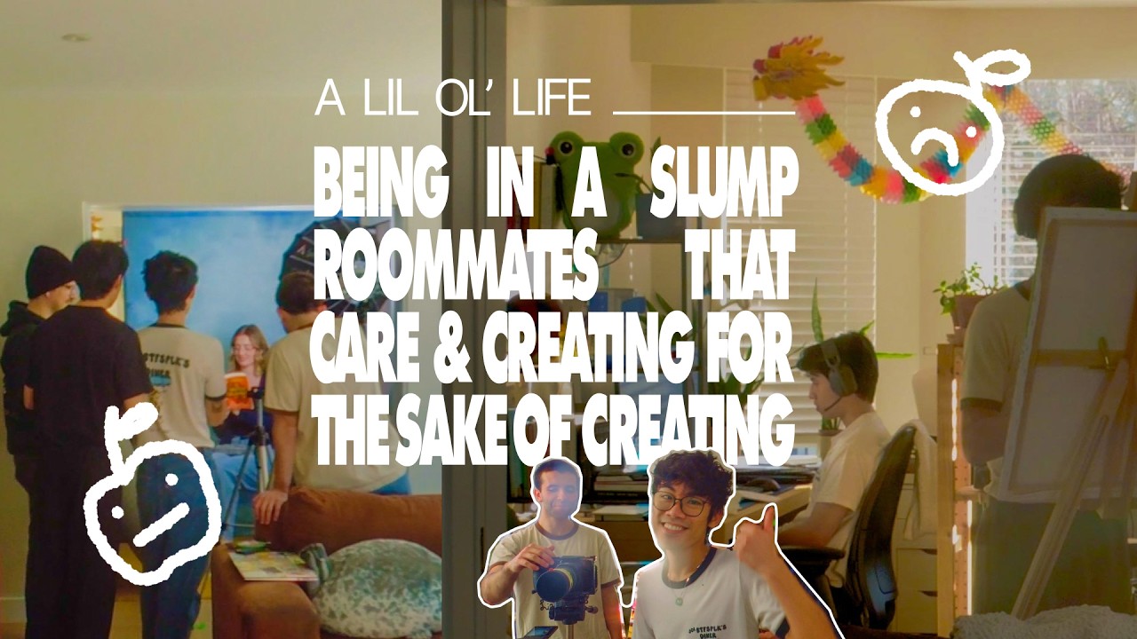 BEING IN A CREATIVE SLUMP, GOOD ROOMMATES & CREATING FOR THE SAKE OF CREATING | JAN 26' ʕTᴥT ʔ