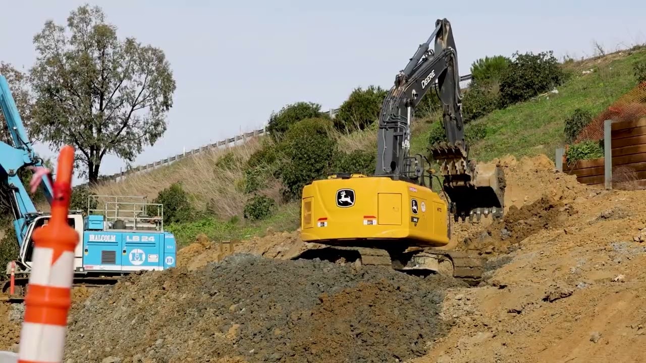 SR 101 Annenberg January 27, 2026 Drone & On ground overview