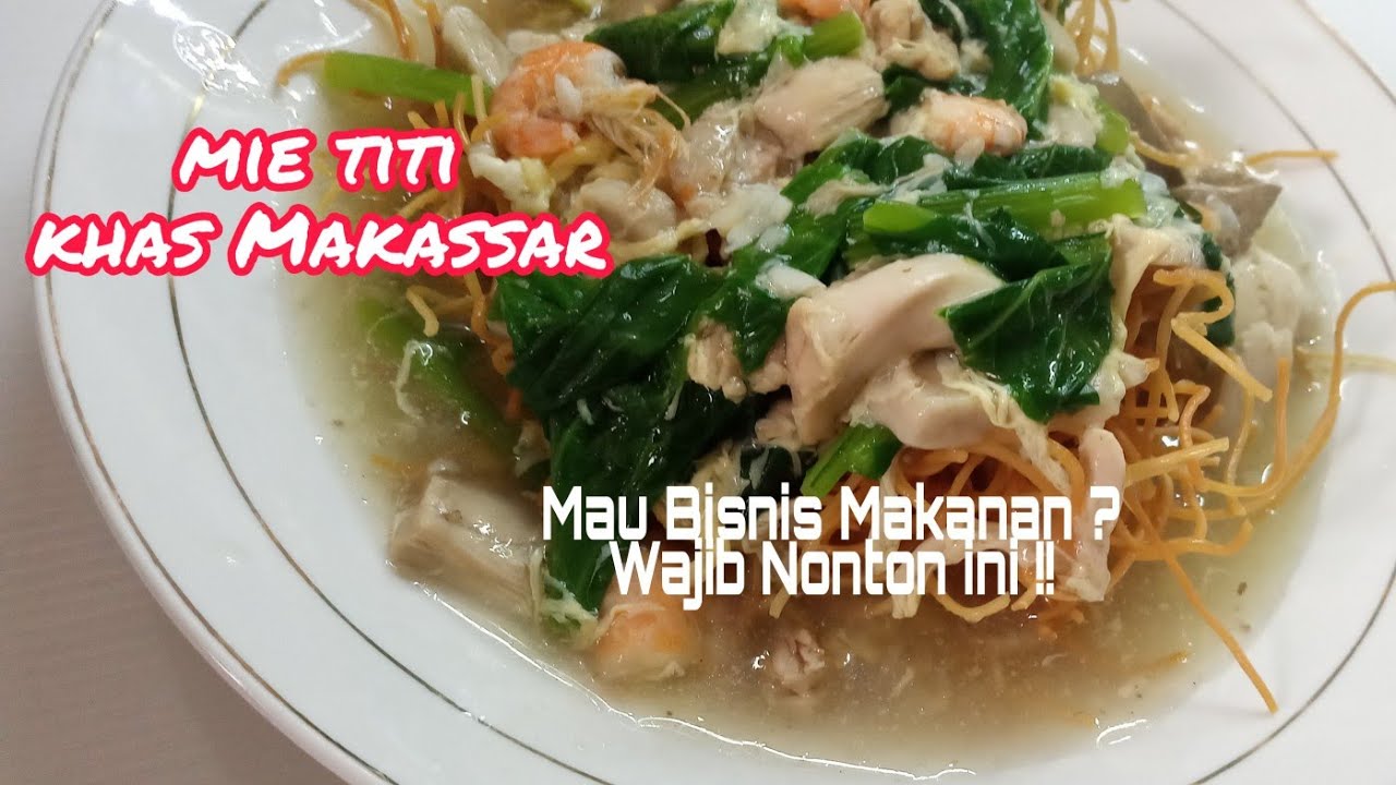 MIE TITI KHAS MAKASSAR, SIMPLE, WAJIB COBA!