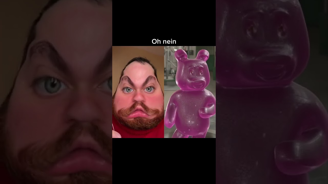 Gummib&auml;r wird zerquetscht wie in einem Horrorfilm