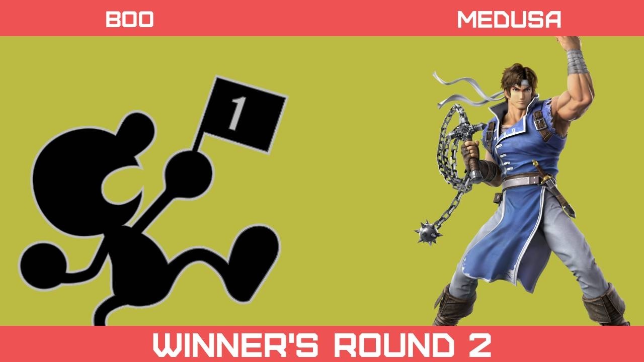Boo (Mr. Game & Watch) vs Medusa (Richter) - Flashback Fightclub [241]