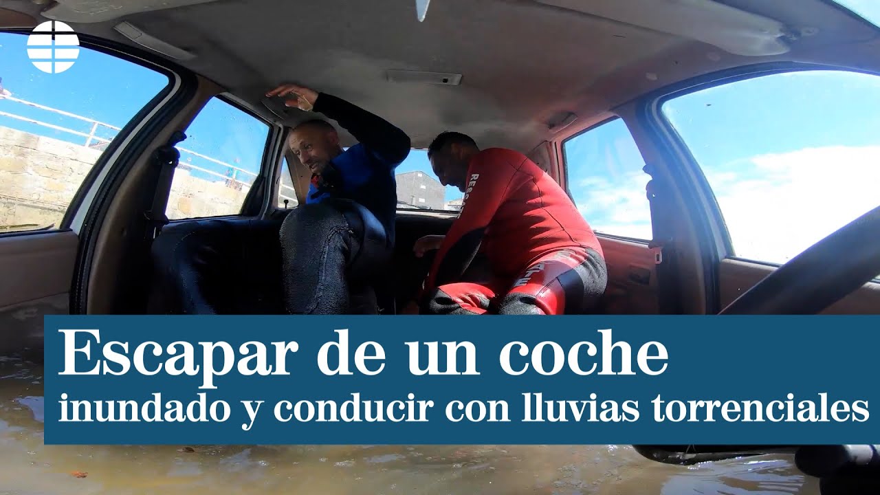 Consejos para conducir con lluvias torrenciales y escapar de inundaciones