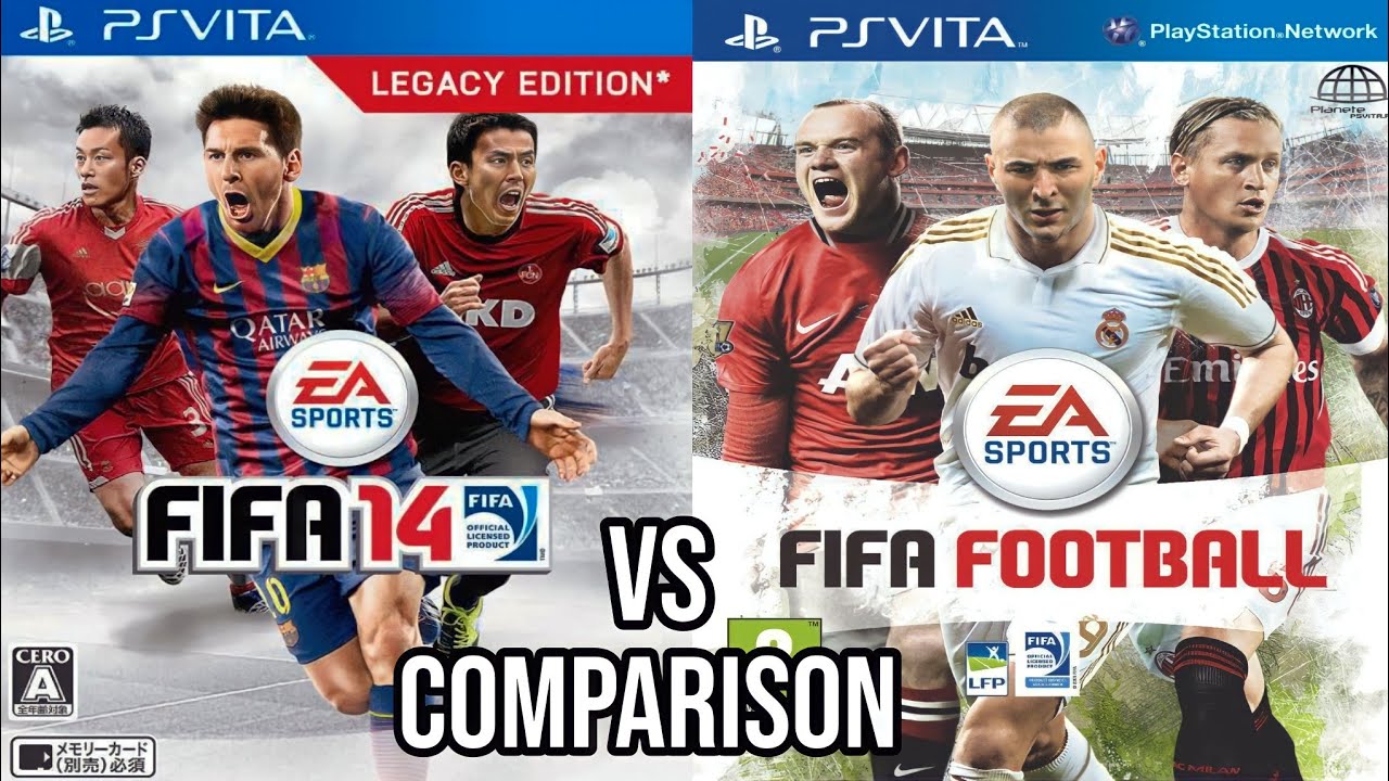 FIFA 14 Vs FIFA Football (12) PS Vita