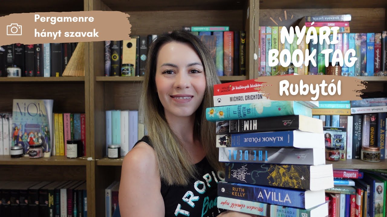 ☀️ Nyári book tag ☀️ | Pergamenre hányt szavak