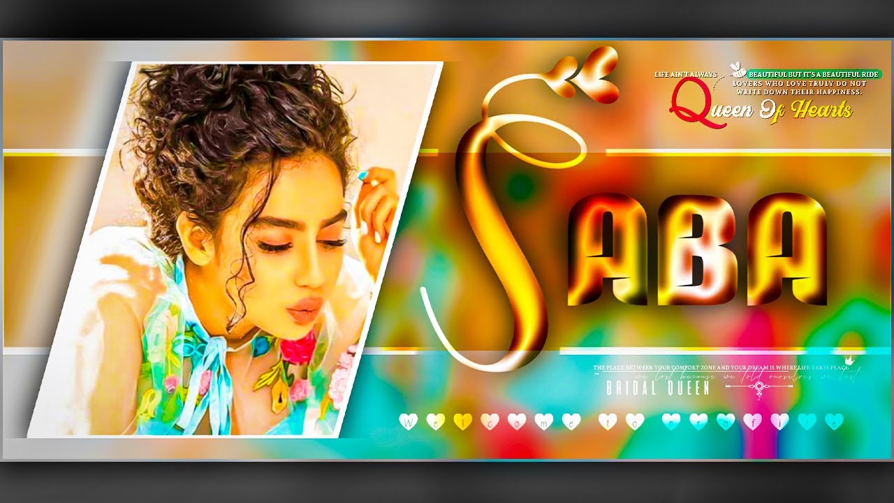 Cover art glass font Dp editing || YouTube cover art , facebook cover photo editing phone
