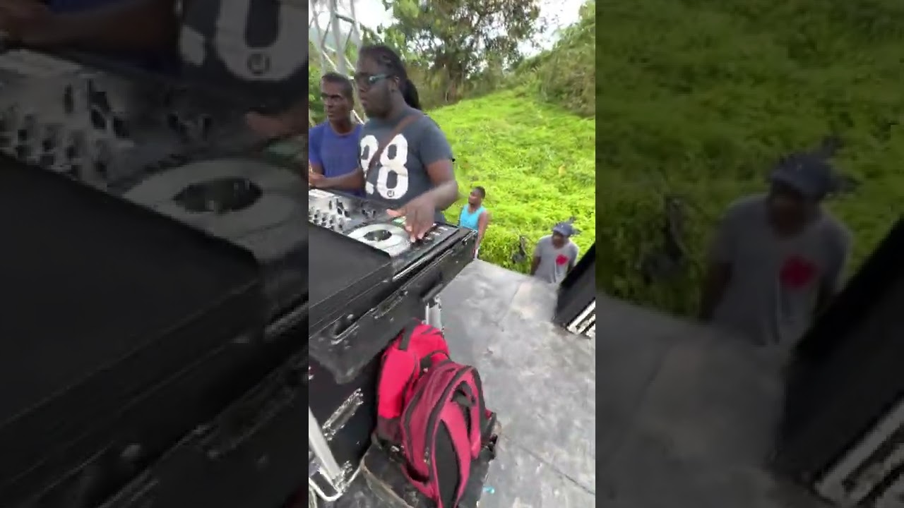 Echo one sound system early dub plate juggling 2bills meds Riversdale st Catherine jamaica