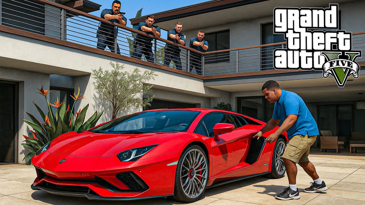 Franklin Vole les Voitures les PLUS RARES de Los Santos | GTA 5 Mods