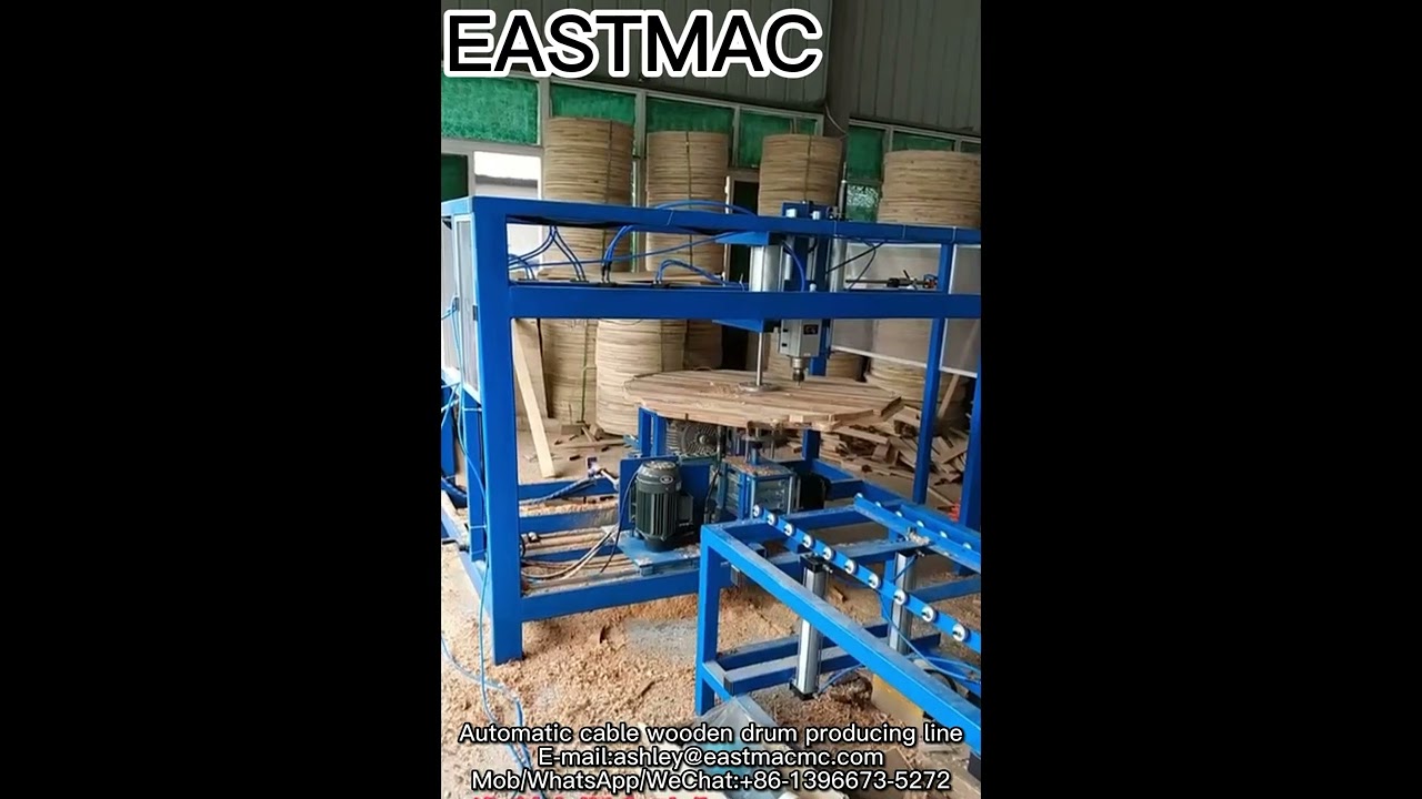 Automati Cable wooden drum producing line