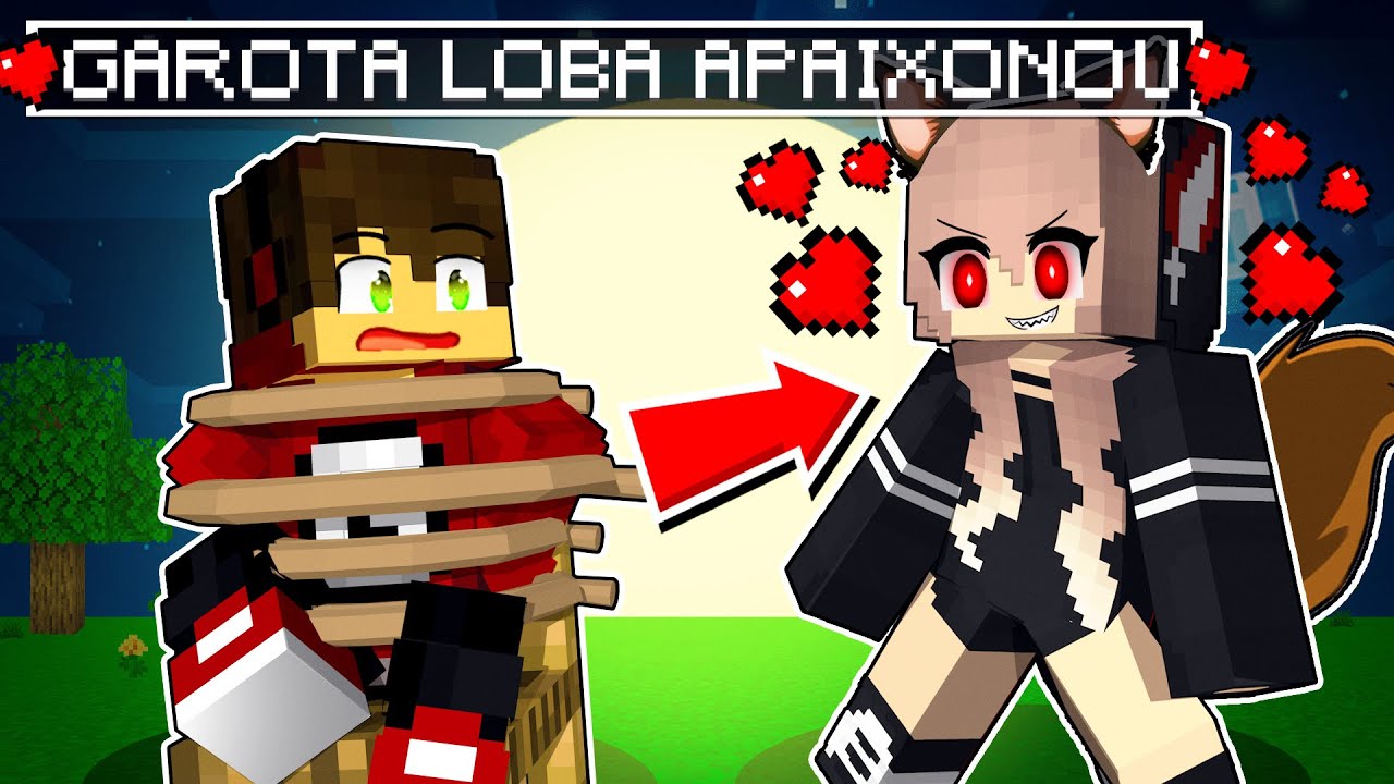 LOBA ALFA SE APAIXONOU POR MIM no MINECRAFT ✭ Guihh ✭