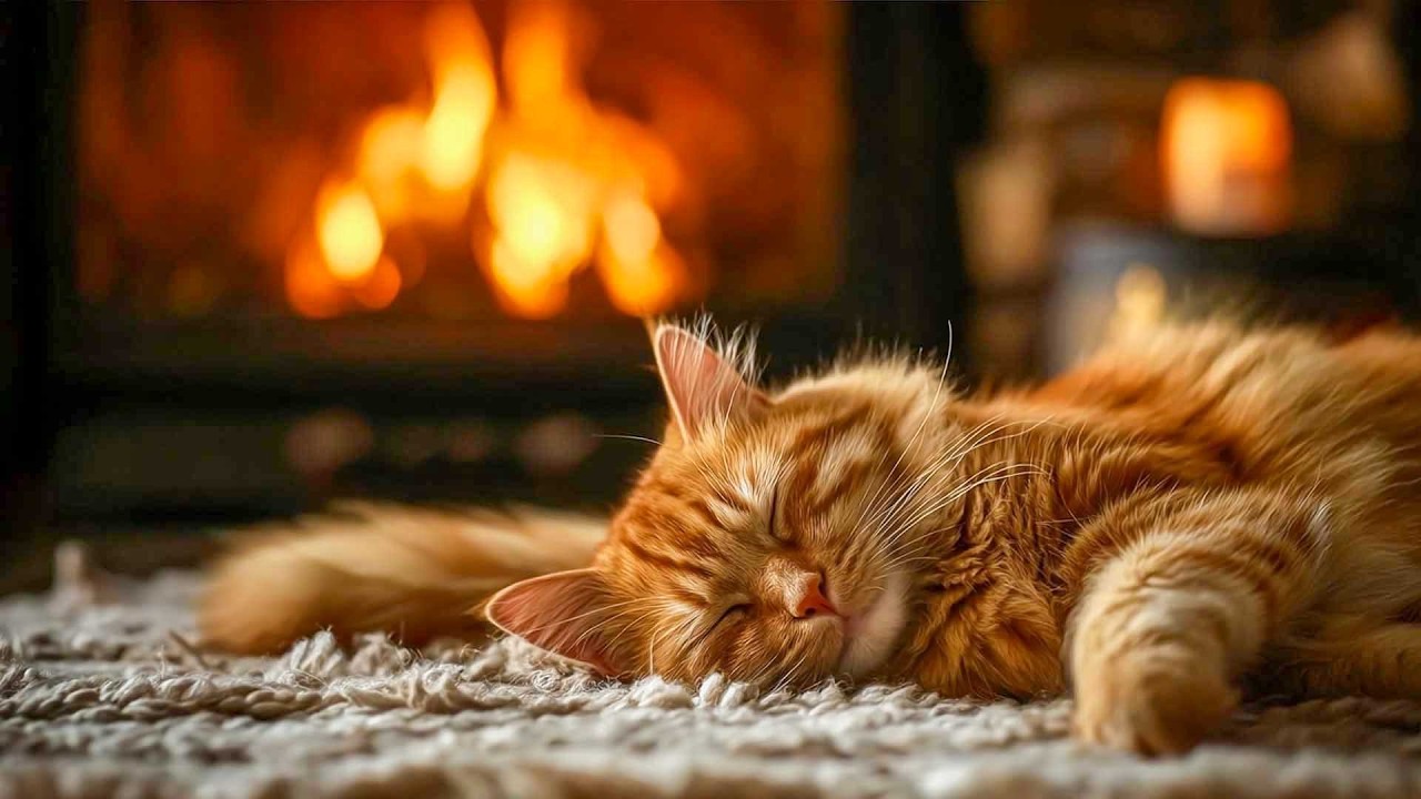 Soothing Sleep Music for Cats 🐾 Soft Piano for Relaxation and Deep Sleep