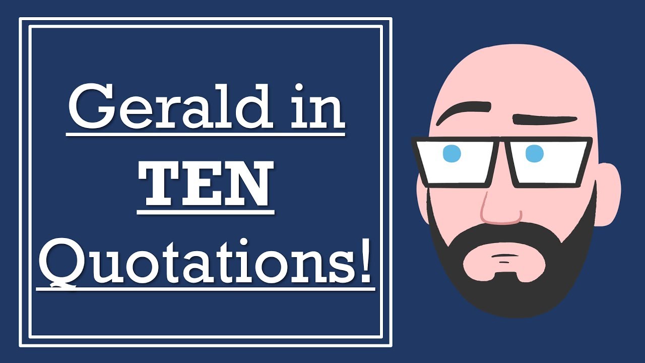 Gerald Croft in TEN Quotations - 'An Inspector Calls' GCSE English Literature Revision