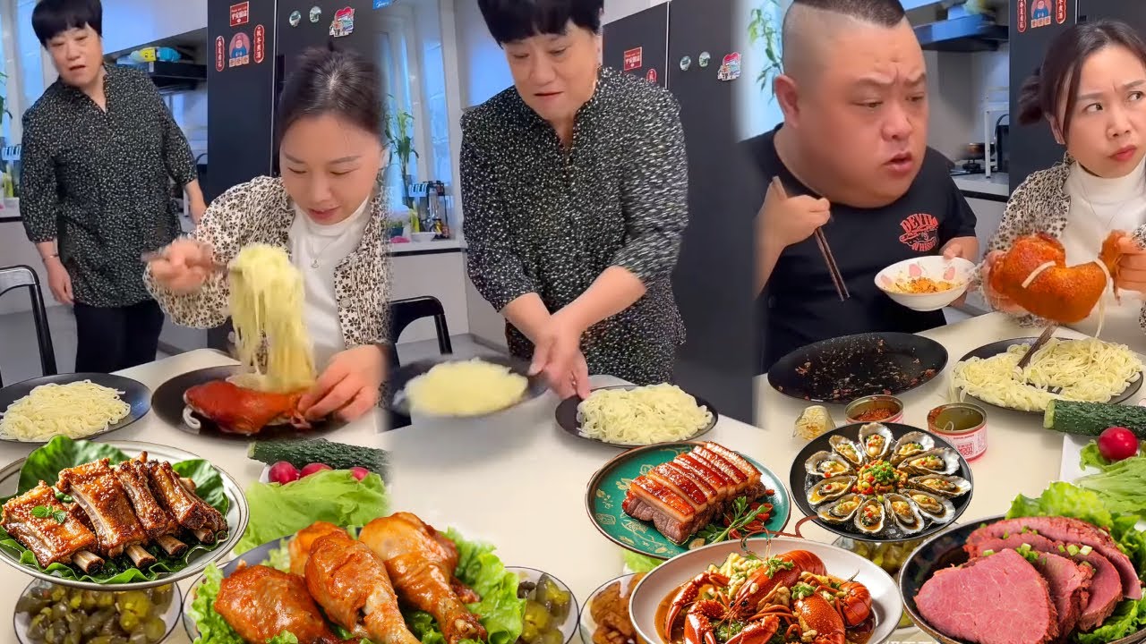 為蠢老公準備的雞腿，竟然出現在我的碗中，果然婆婆還是更偏愛我【胖嫂美食】