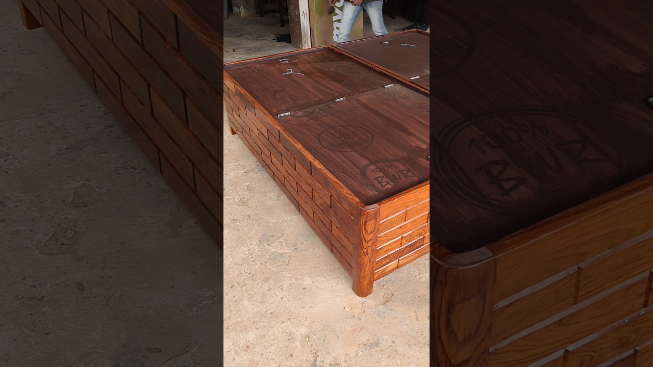 Wooden Diwan bed design 6&times;6