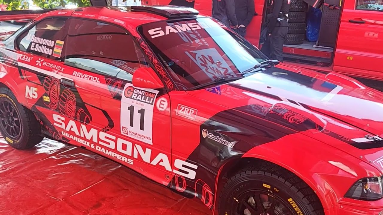 Grafiteam Ralli Joutsa 2025 | Starting ceremony