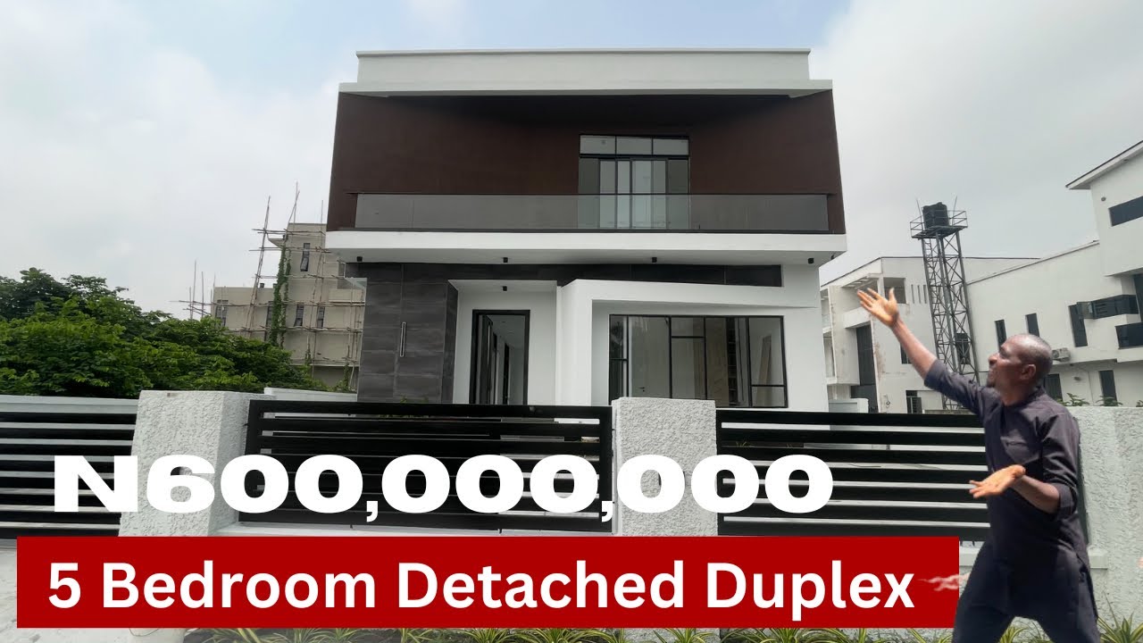 ДОМ НА ПРОДАЖУ В ЛЕККИ, ЛАГОС, НИГЕРИЯ | Двухуровневый дом с 5 спальнями в жилом комплексе Lekki ...