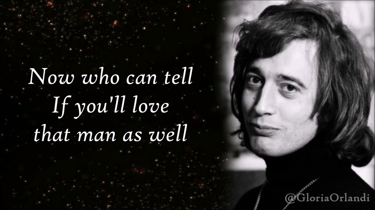 Saved By The Bell - Robin Gibb (Lyrics Video)