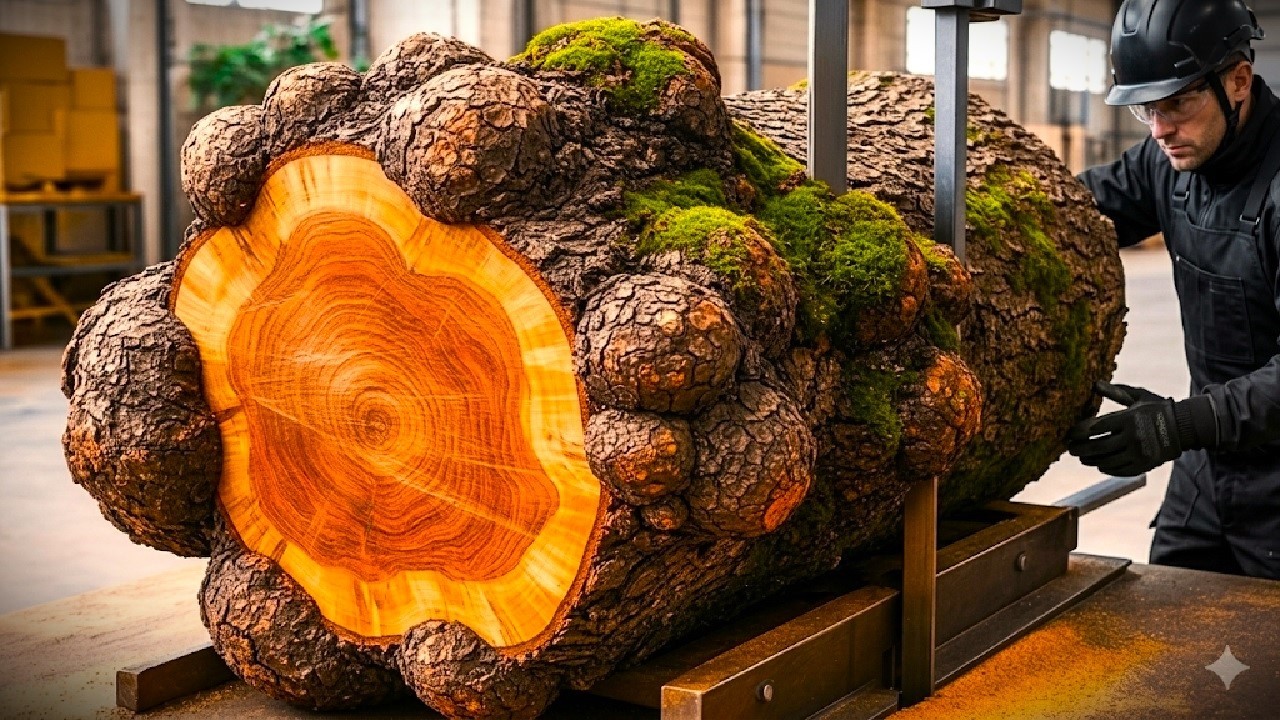 A Masterpiece Created From An Ugly Piece Of Wood // Great Success Creates A Truly Perfect Product.