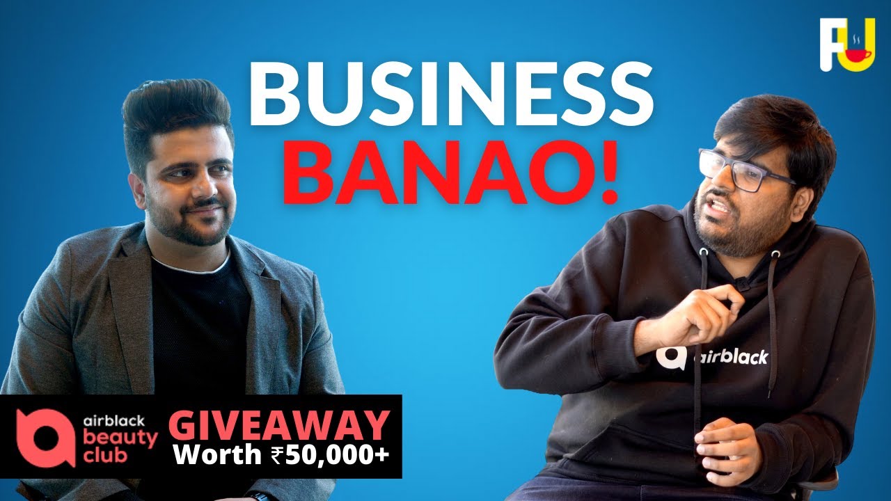 Lockdown ne Business hi Badal diya! Airblack #FoundersUnfiltered Intellectual Indies