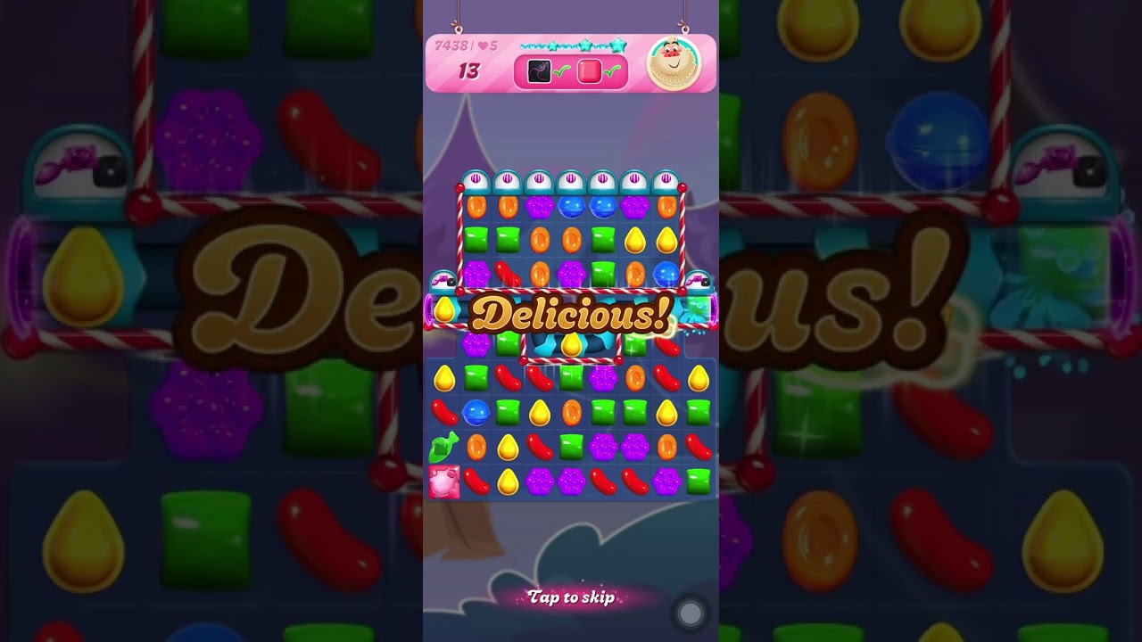 Levels7431To7445|CandyCrushSaga|🍭🍬