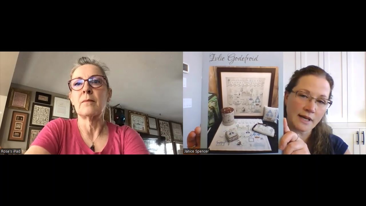 Traditional Stitches FlossTube #32 ~ Lucy Barber, Nashville & Framing Choices