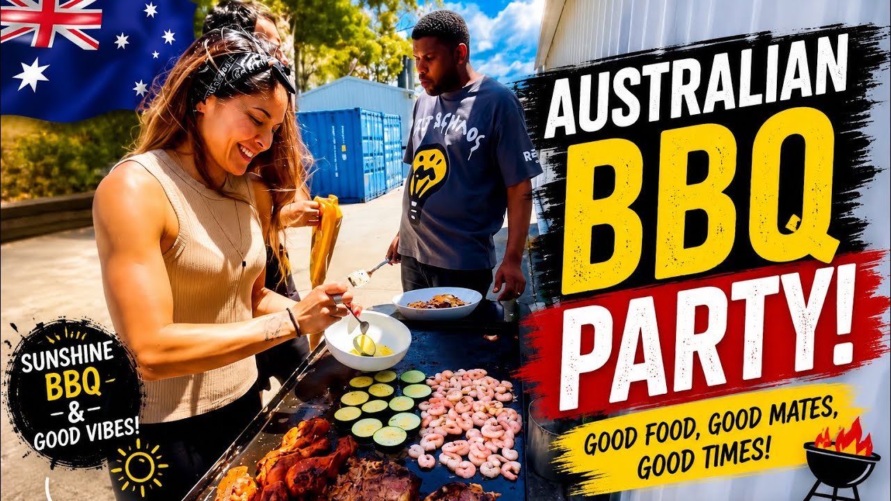 BBQ Party At Job in Australia 🇦🇺 | International students Australia