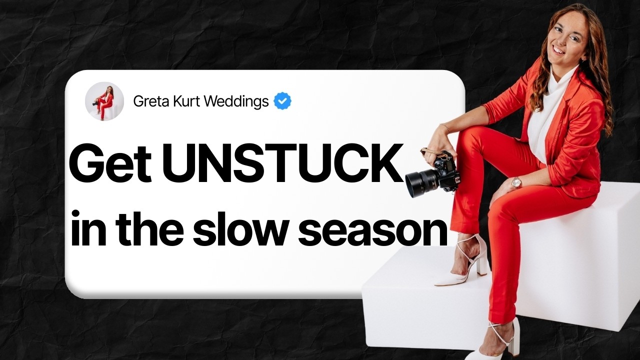 How to Get Unstuck in Slow Season (5 Tips That Actually Work) | Destination Wedding Notes #1