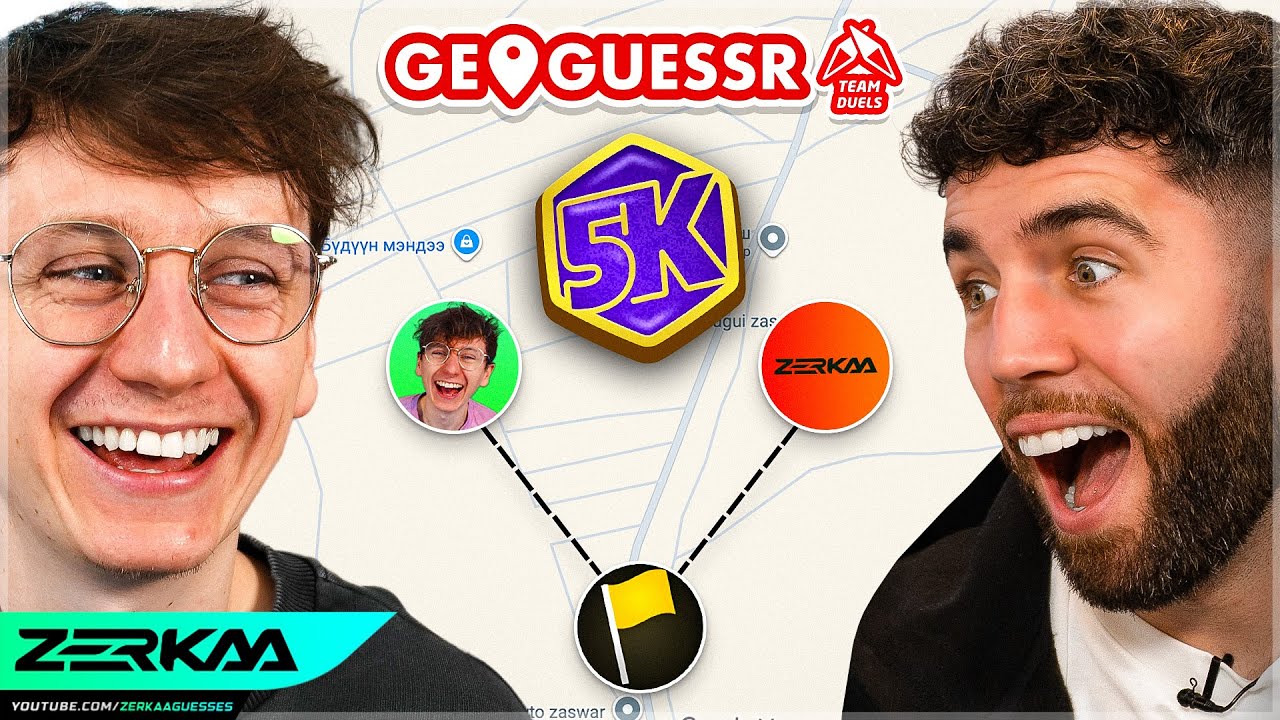 My Best Ever Guess In GeoGuessr Team Duels With Jack!