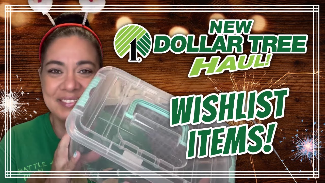 Found Some Wishlist Items! *** NEW Dollar Tree Haul *** 12/26/21
