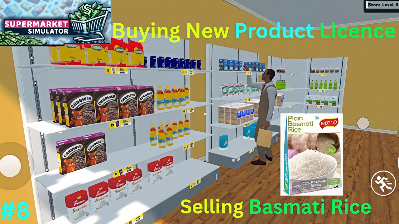 Selling A Basmati Rice | Supermarket Simulator #8