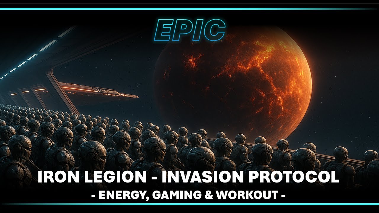 🧠 Epic 🎧 Music for Coding, Workout & Focus – Iron Legion - Invasion Protocol