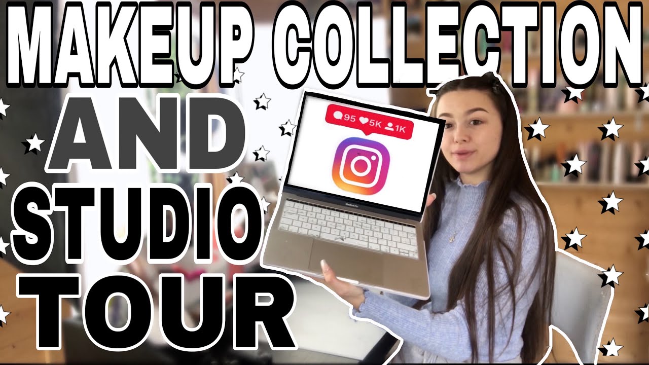 17 year old’s makeup collection…updated studio and makeup collection tour (PART 1)