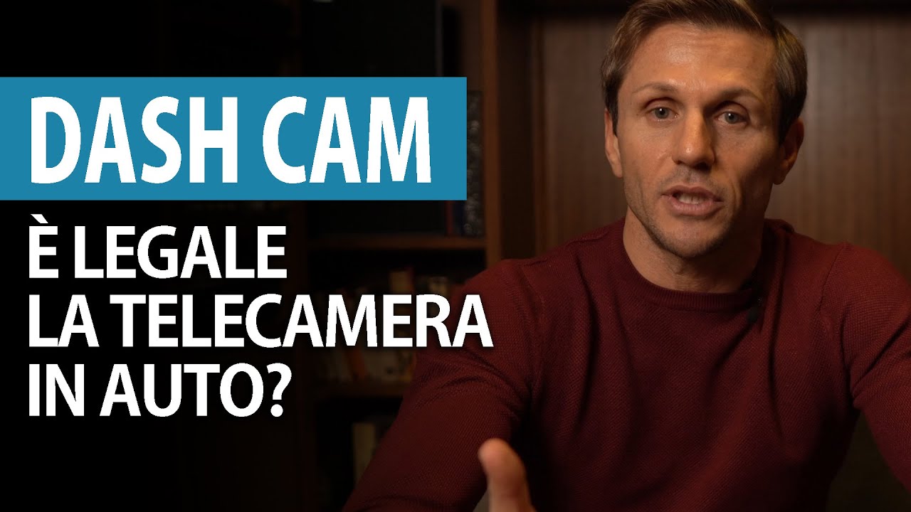 DASH CAM: &egrave; legale la telecamera in auto? | avv. Angelo Greco