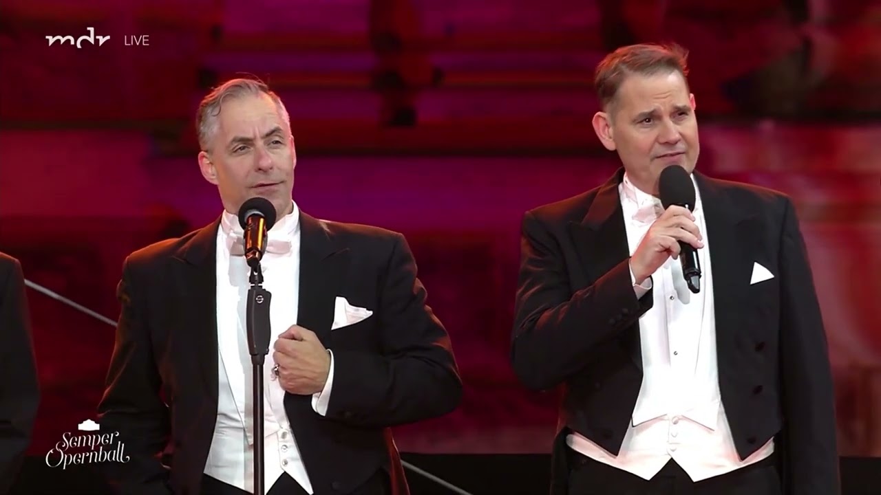 Comedian Harmonists Forever beim Semperopernball 2025