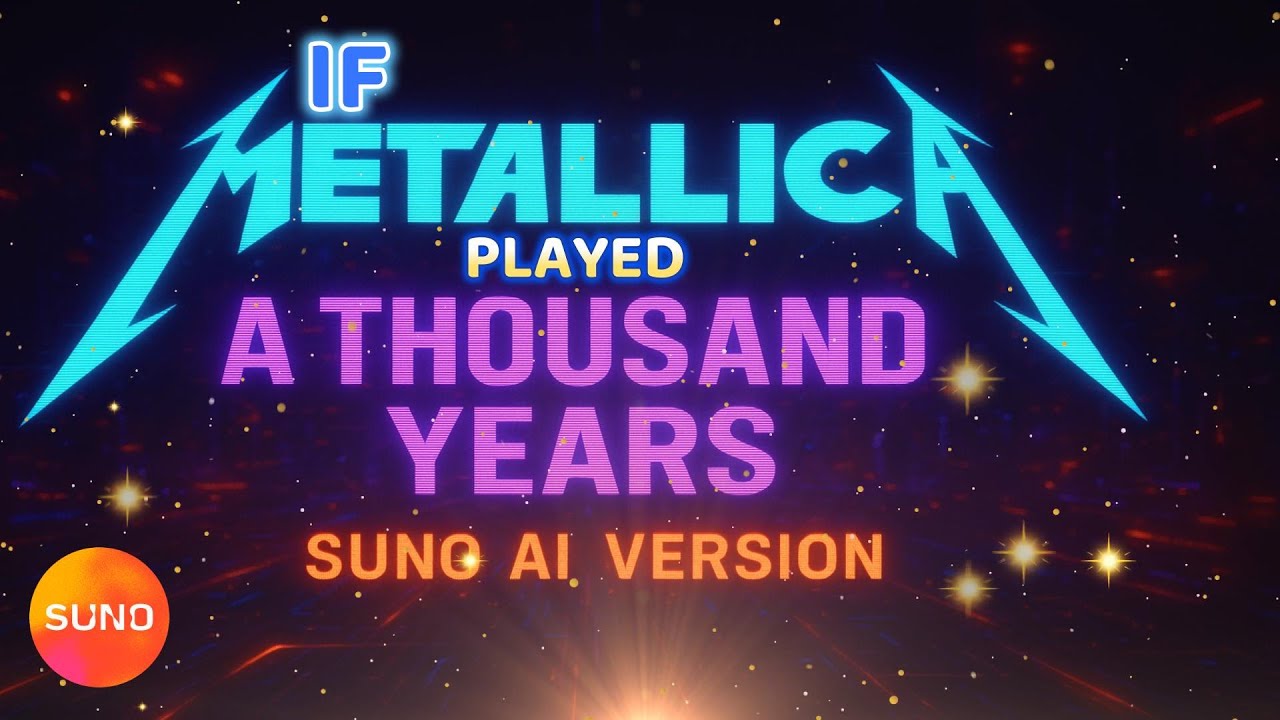 What If Metallica Played &ldquo;A Thousand Years&rdquo;? | AI Rock Remake
