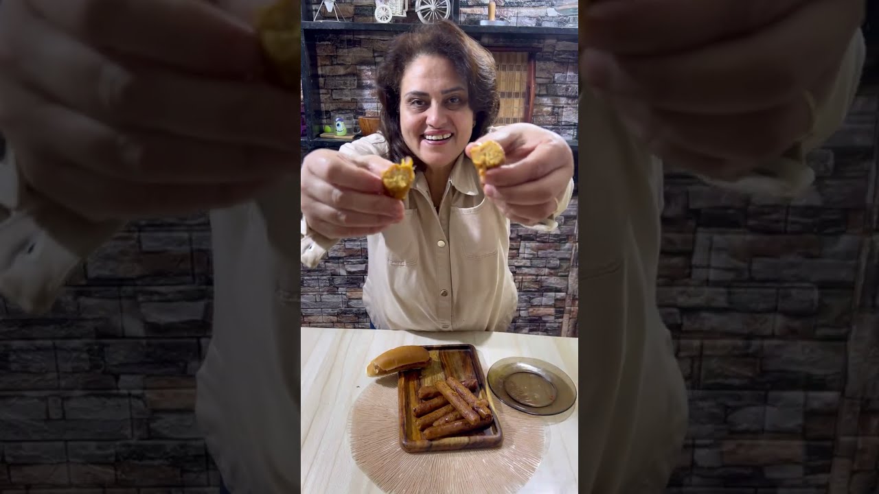 هوت دوج صحي للأطفال في الصيام نباتي 100%بدون مواد حافظة او فول صويا او مشروم 🚫🥩#اكلات_صيامي 