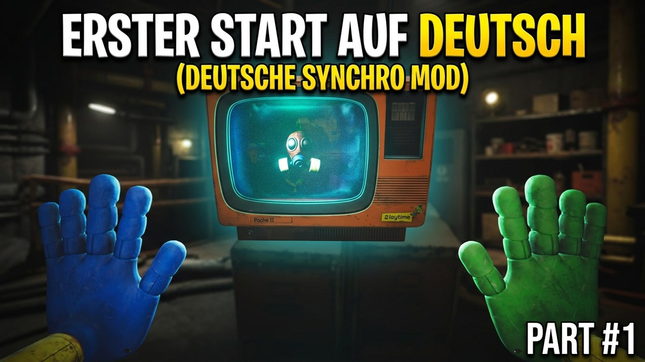 Poppy Playtime Chapter 3 auf Deutsch?! 😳🇩🇪 (Mein Comeback) Synchro Mod Let’s Play #1
