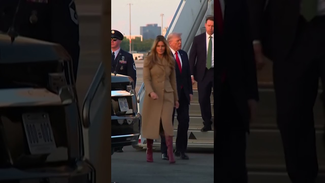 Trump and Melania  Arrives in Florida After Visiting Fort Bragg in North Carolina | DWS News| AC1C