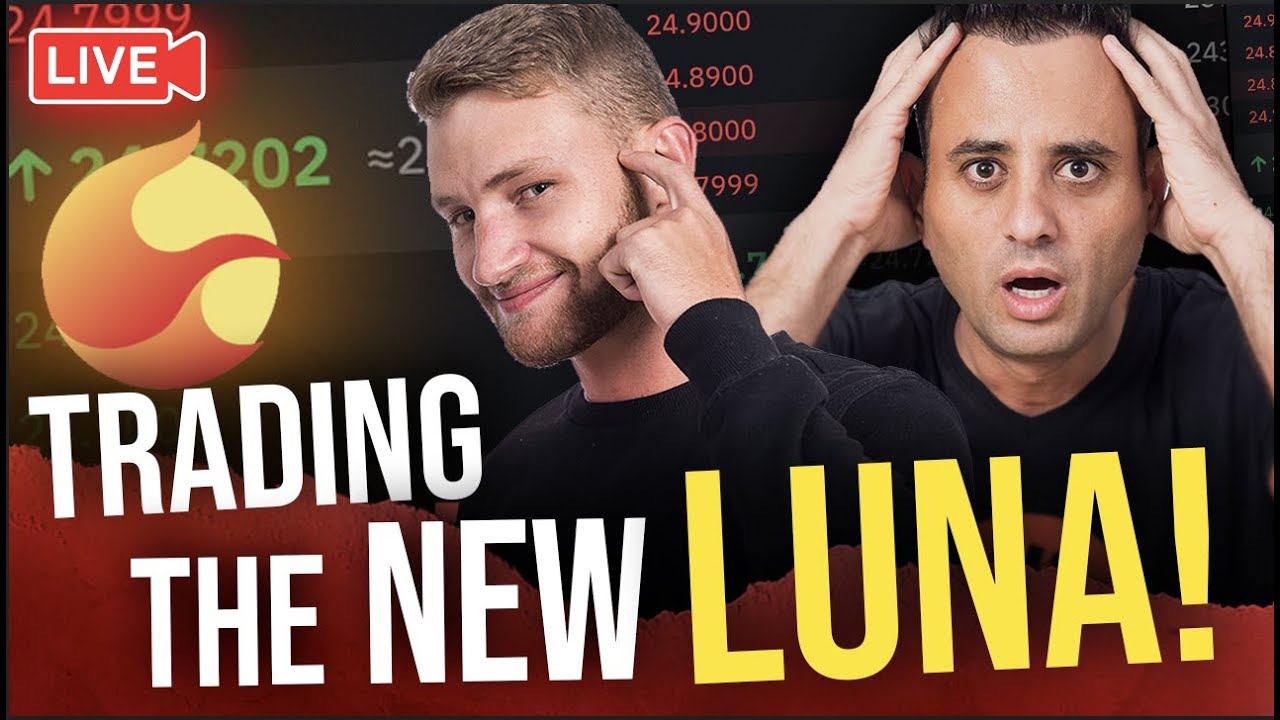LIVE TRADING: THE NEW LUNA TOKEN IS GOING CRAZY!! EVERYTHING YOU NEED TO KNOW!