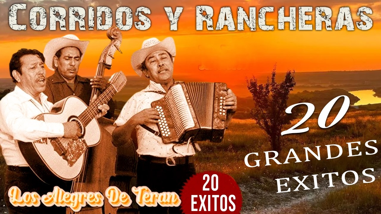 Los Alegres de Terán🔥Corridos y Rancheras del Recuerdo Que Llegan al Alma 🌵 Viejos Pero Inolvidables