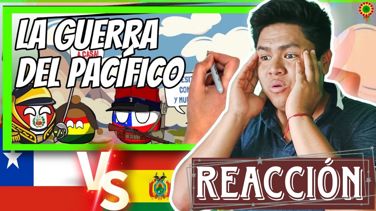 BOLIVIANO REACCIONA A LA GUERRA DEL PACÍFICO en 9 minutos | Resumen: CHILE VS BOLIVIA y PERÚ