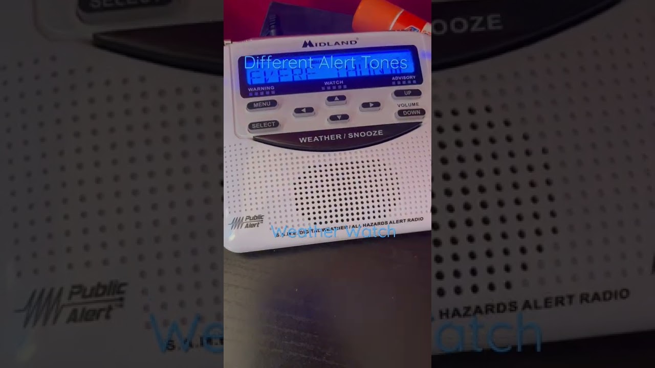 Different Alert Tones (WR120 Version)