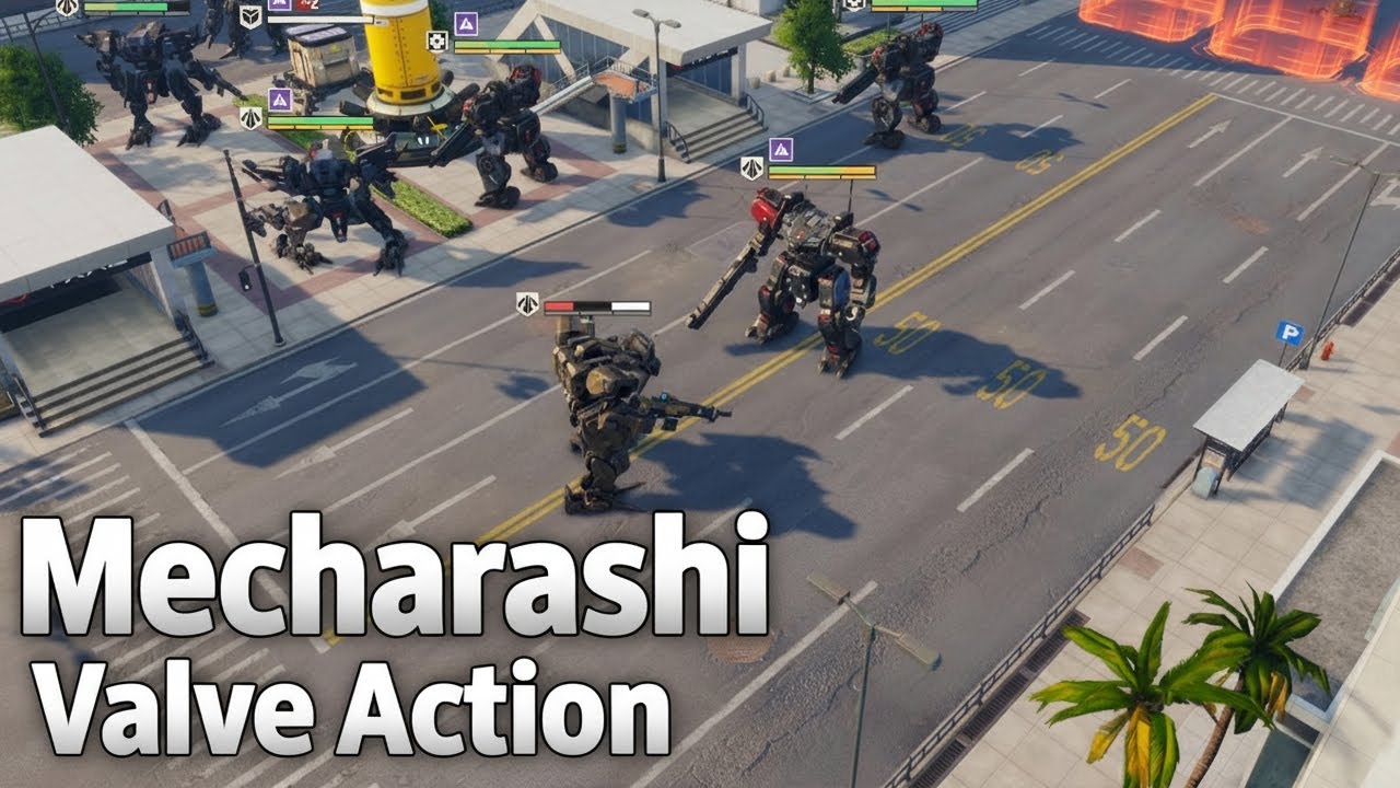 Mecharashi (Emergency Op) Valve Action (solution) - Acción de la Válvula