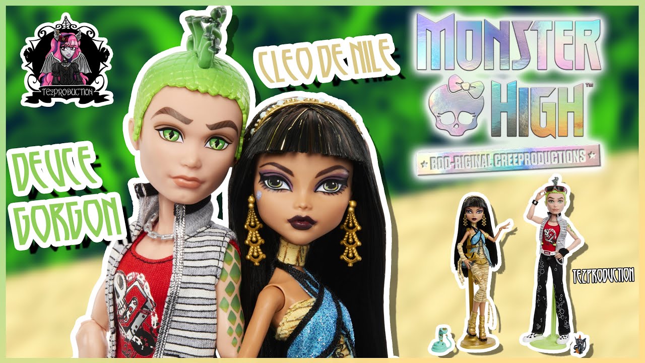 REVIEW MONSTER HIGH BOO-RIGINAL CREEPRODUCTION CLEO DE NILE & DEUCE GORGON