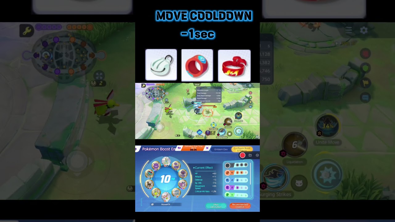 Urshifu Cooldown Build Test (Not for Ranked! )🤣🤣#pokemon #pokemonunite #urshifu #build
