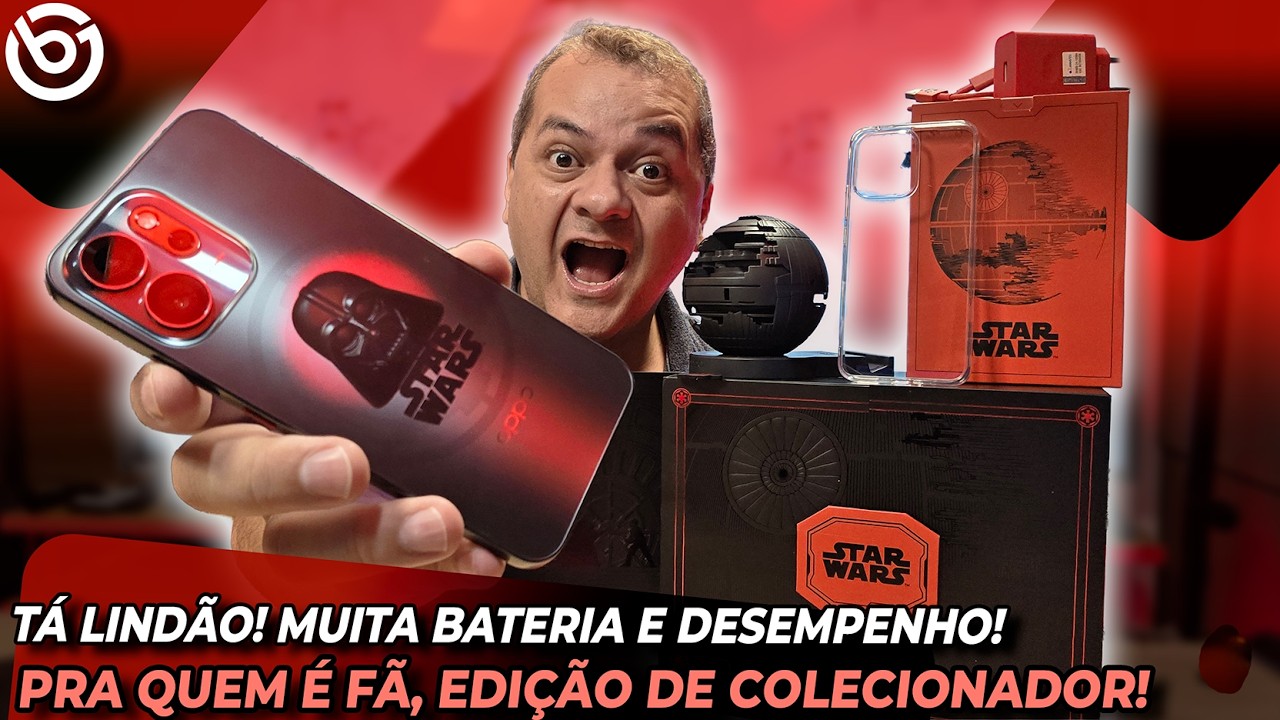 Vale a Pena PAGAR MAIS Pela Versão EXCLUSIVA? OPPO Reno14 F Dark Side Review