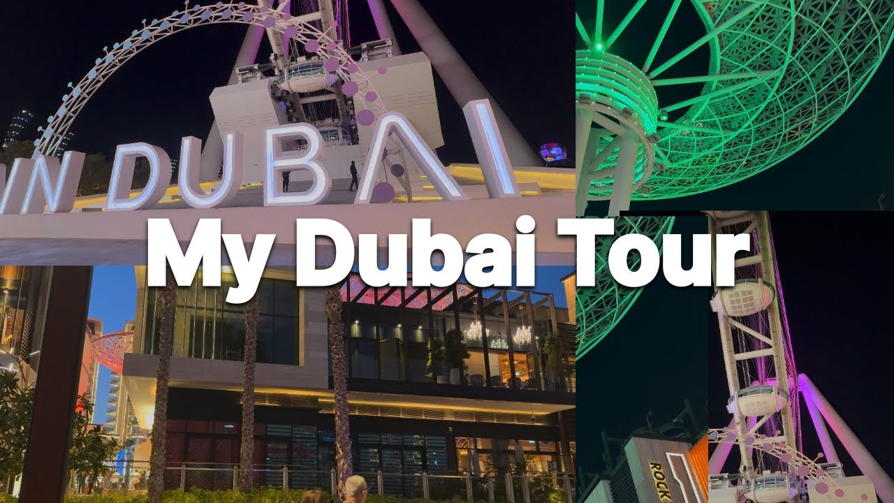 Beautiful Dubai 😍 Ain Dubai & Creek Harbour Walk Tour #shendiaries 