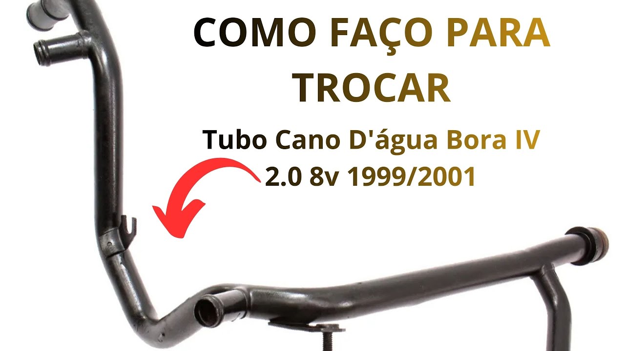 COMO FAÇO PARA TROCAR O TUBO REFRIGERAÇÃO, MOTOR BORA, GOLF IV - NUMERO ORIGINAL 06A.121.065.AR