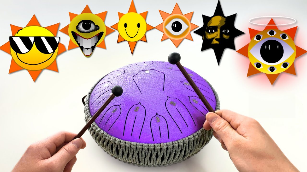 Sprunki Mr. Sun in 60 MODS recreated in REAL life!